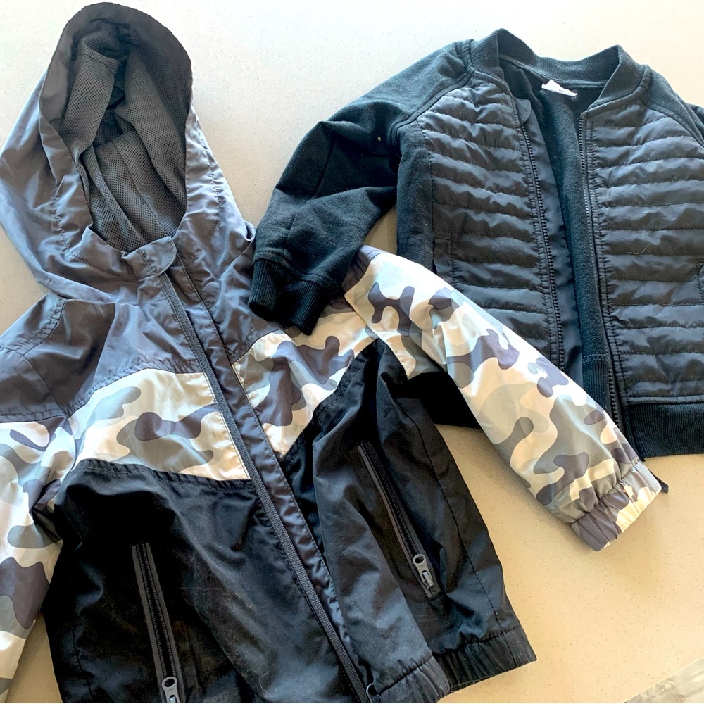 3T wind breaker and coat